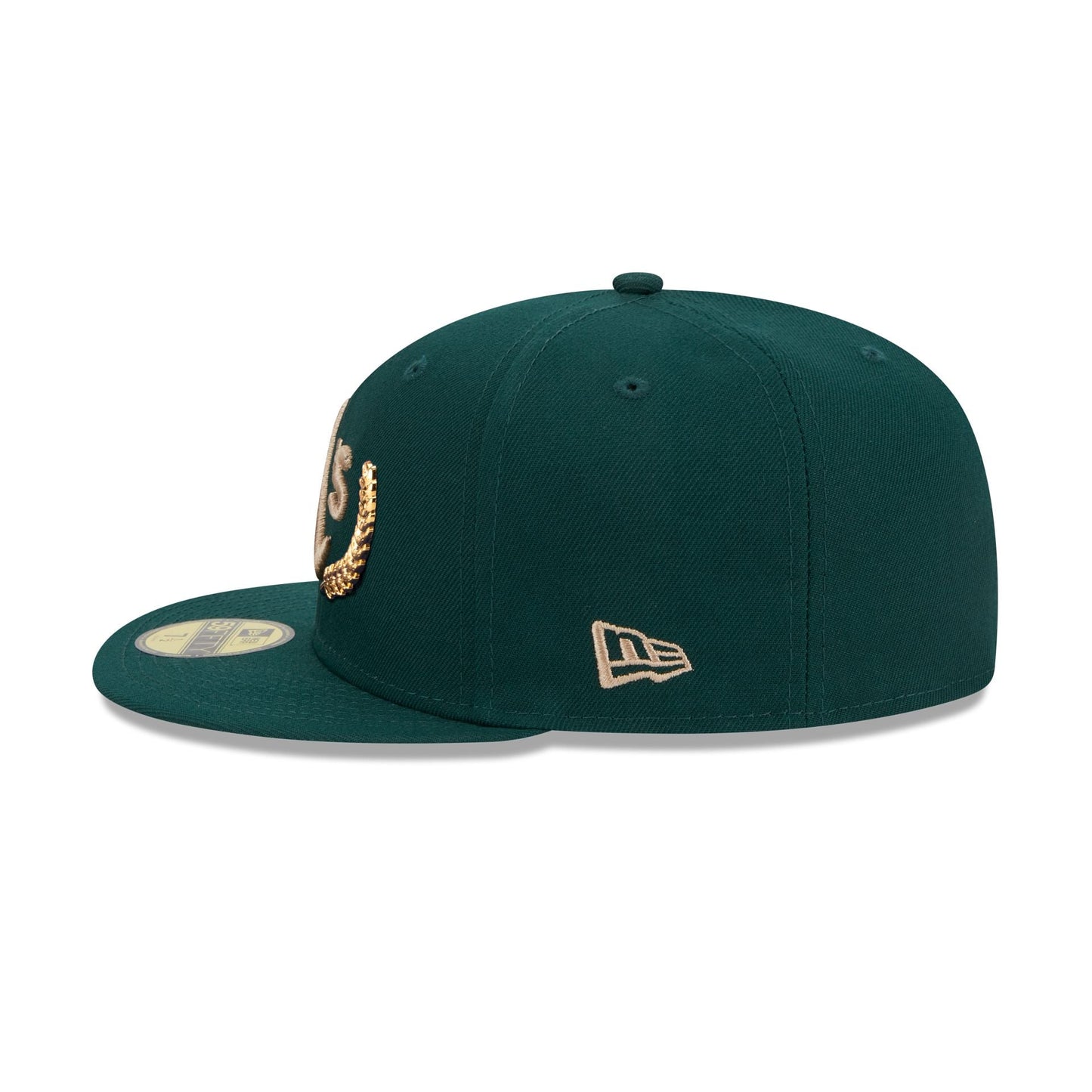 Oakland Athletics Gold Leaf 59FIFTY Fitted Hat image 4