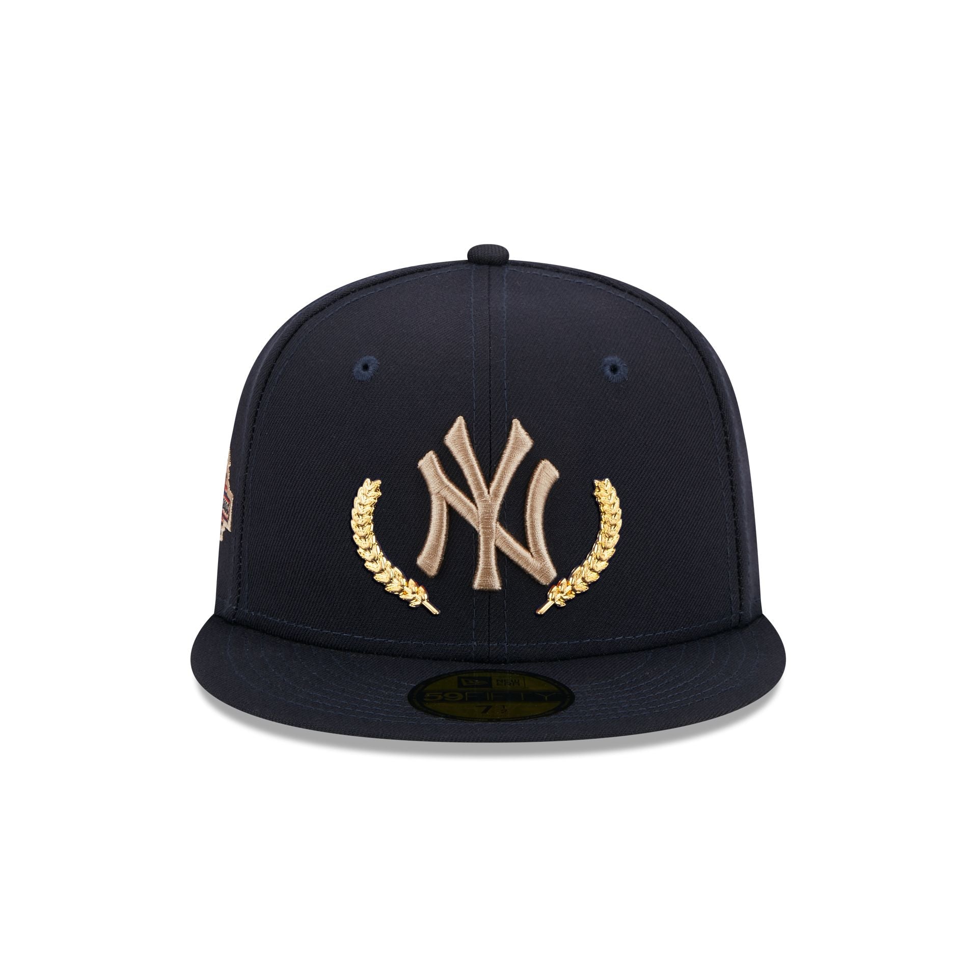 New York Yankees Gold Leaf 59FIFTY Fitted Hat image 1