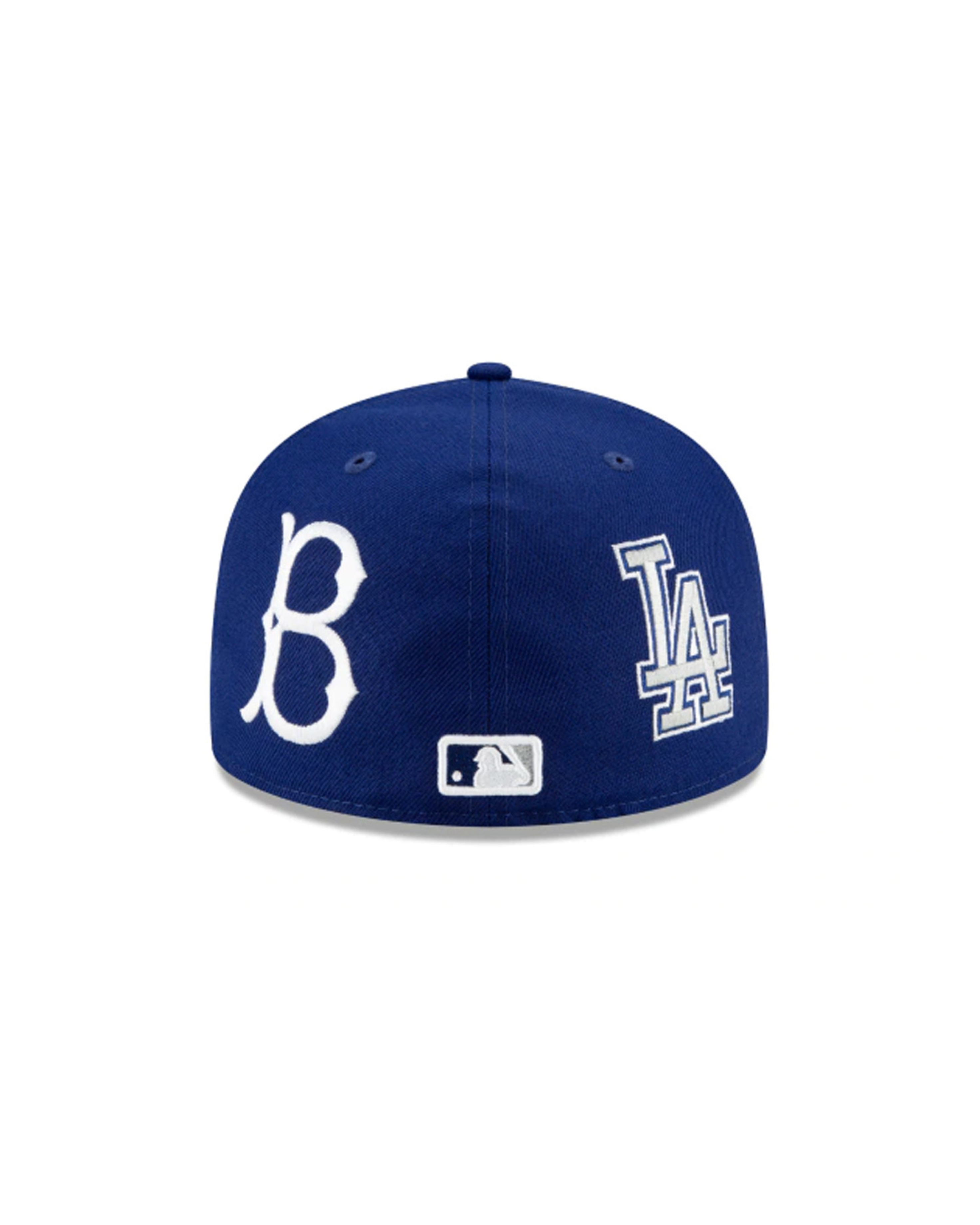 Los Angeles Dodgers Dark Royal Blue Patch Pride 59Fifty Fitted Cap