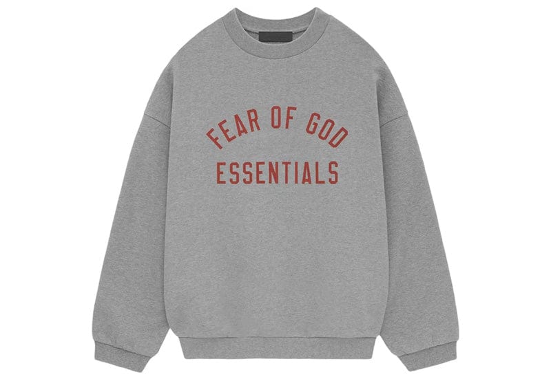 Fear of God Essentials Fleece Crewneck Dark Heather image 0
