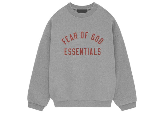 Fear of God Essentials Fleece Crewneck Dark Heather image 0