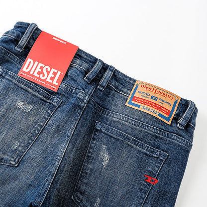 Diesel Vintage Straight Leg Denim Jeans - "Blue Wash"
