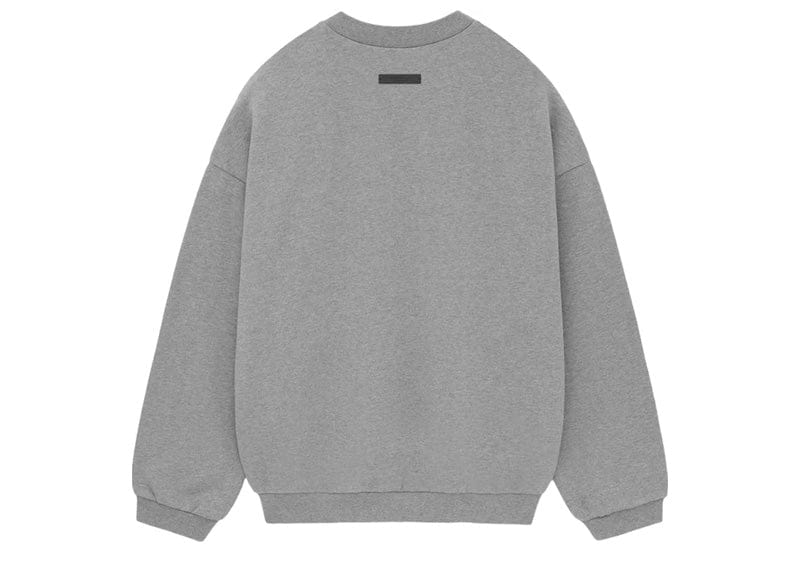 Fear of God Essentials Fleece Crewneck Dark Heather image 1