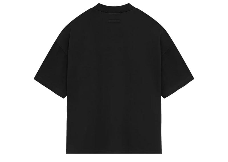 Fear of God Essentials Heavy Jersey Crewneck Tee Jet Black image 1