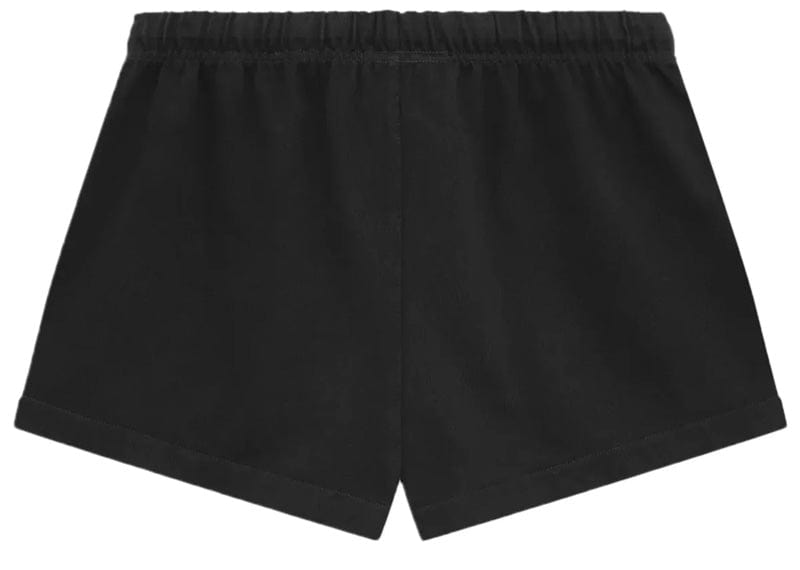 Fear Of God Essentials Heavy Jersey Soccer Shorts - Black image 1