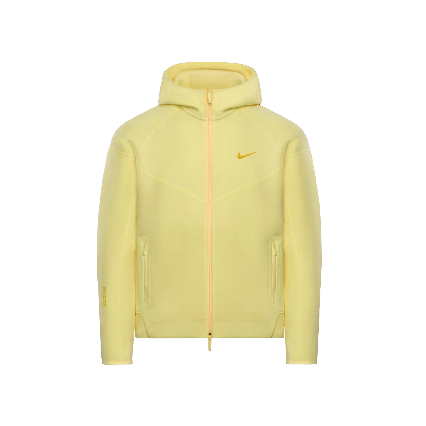 Nike x NOCTA Tech Fleece Full Zip Hoodie Citron Tint image 0