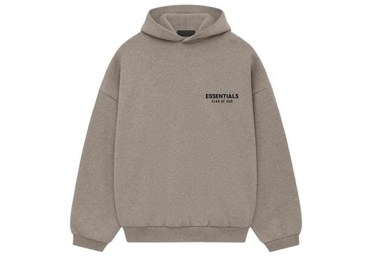 Fear of God Essentials Fleece Hoodie (FW24) Heather Gray image 0