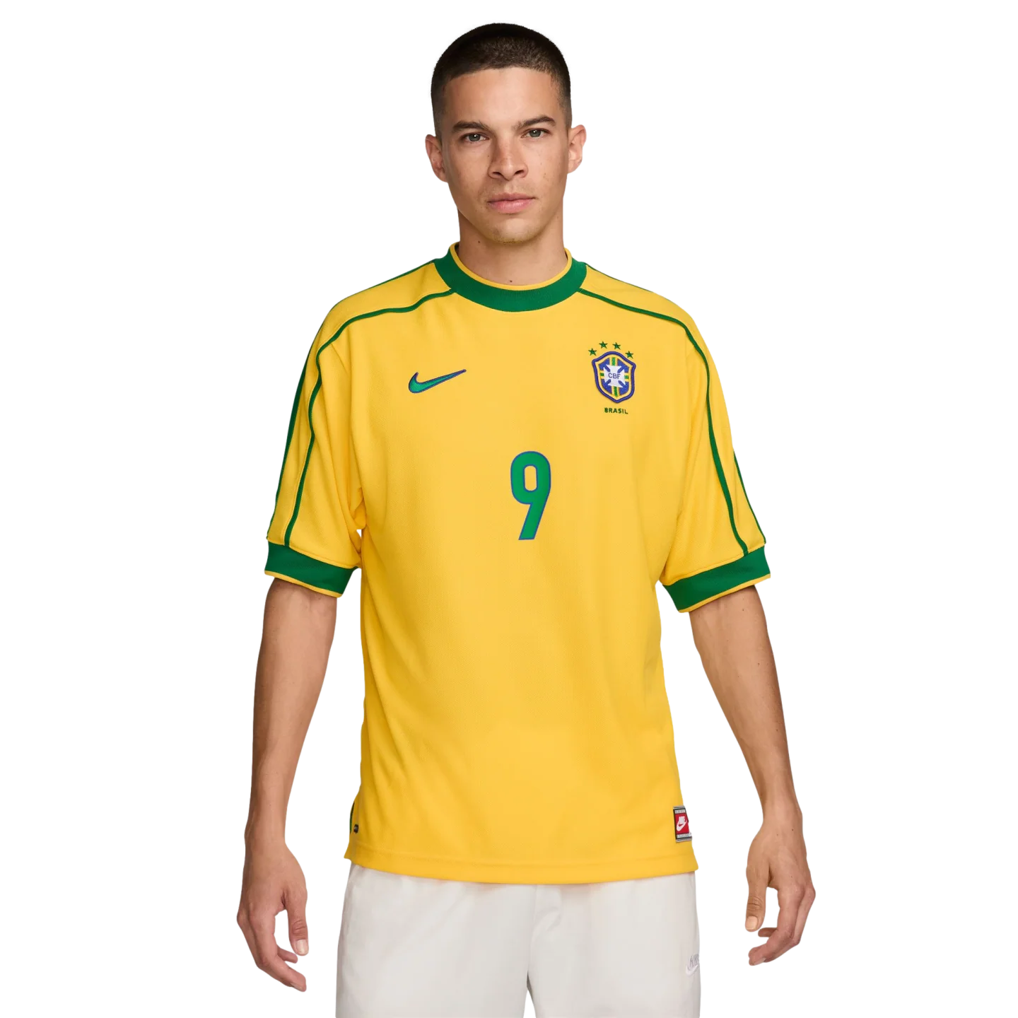 Brazil 1998/99 Ronaldo Retro Football Shirt