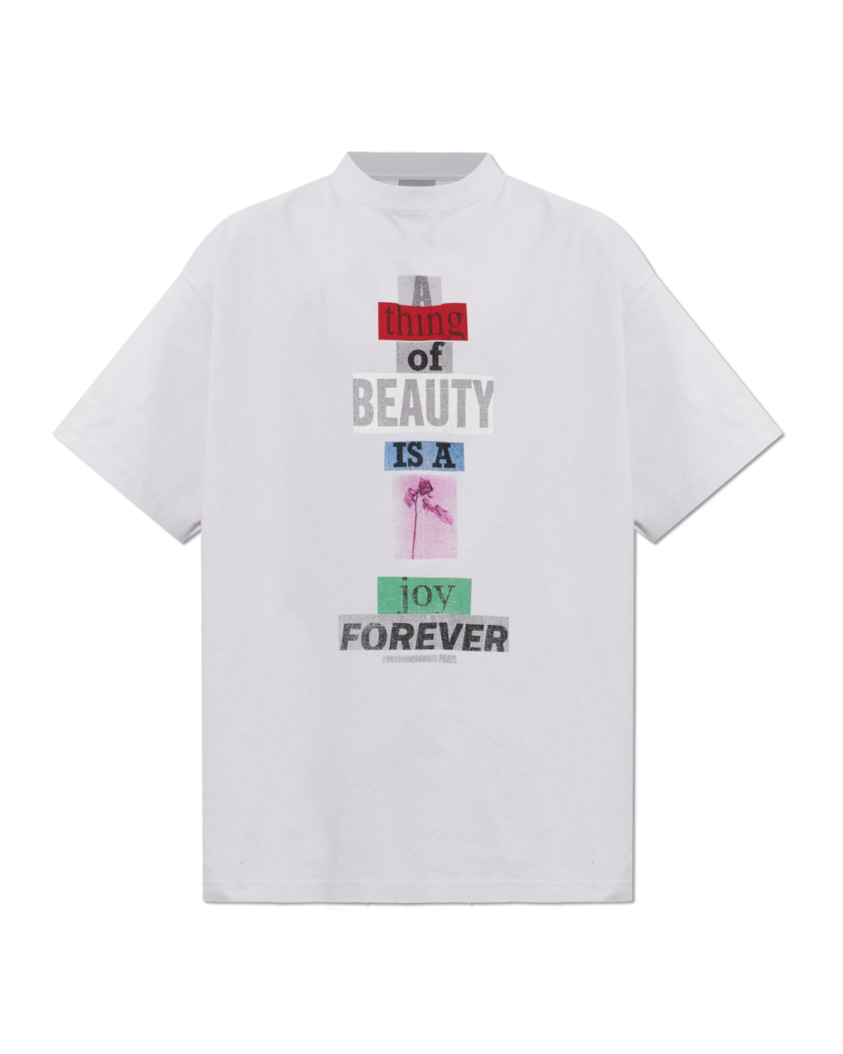 Balenciaga Printed T-shirt - "White"