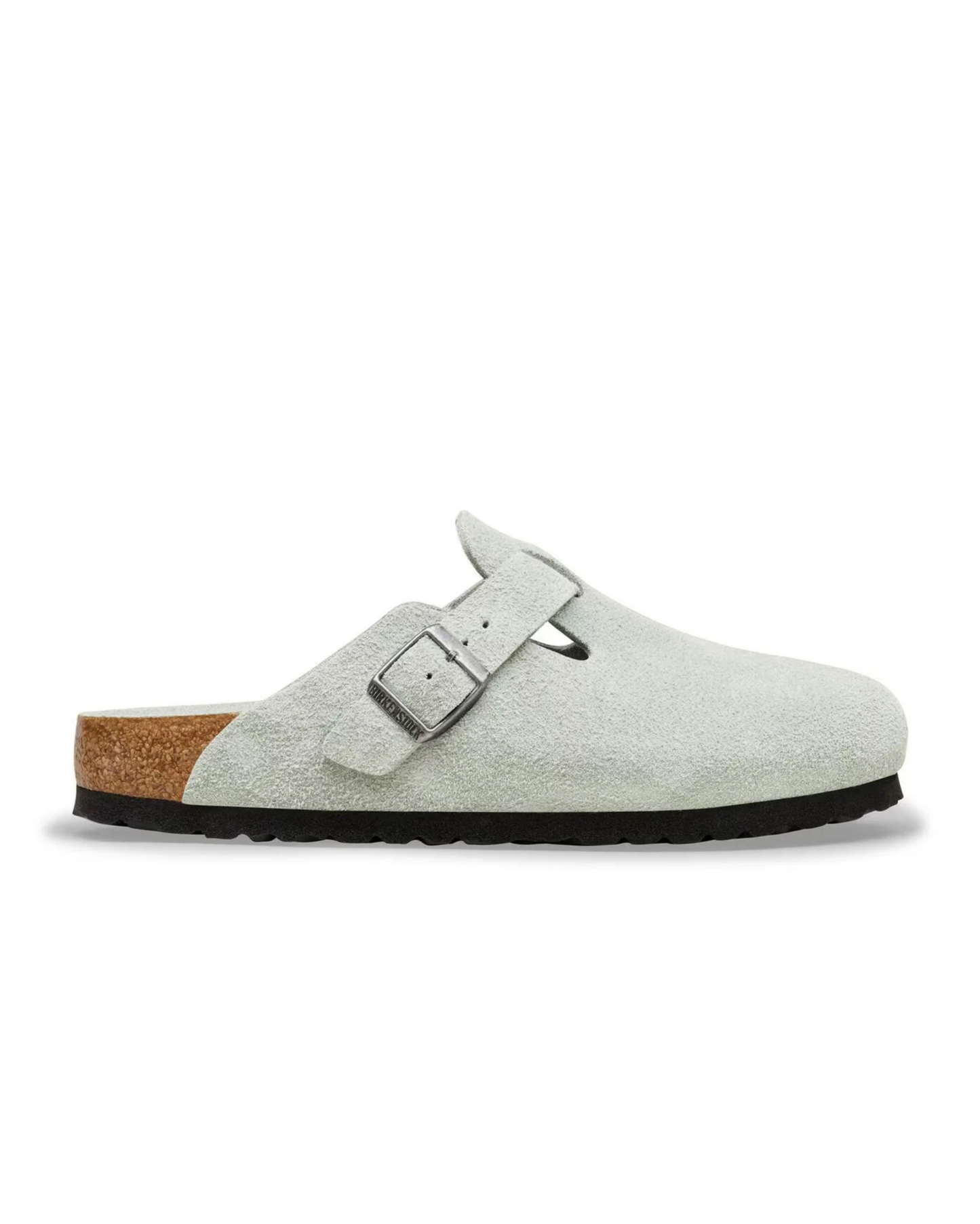 Birkenstock Boston Suede Leather - "Pure Sage"