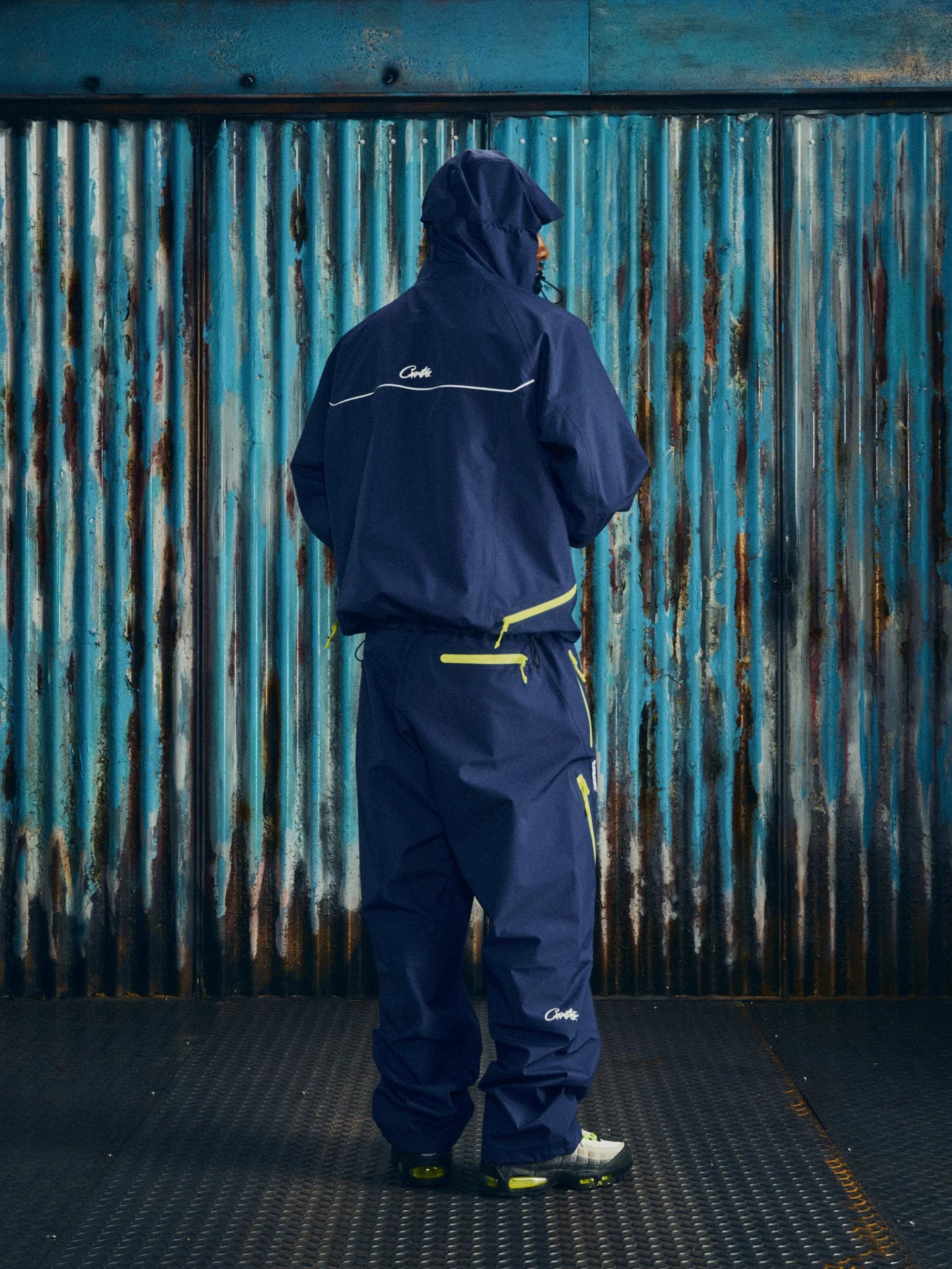 Corteiz Elitework™ Apex Shell Pant - "Navy"