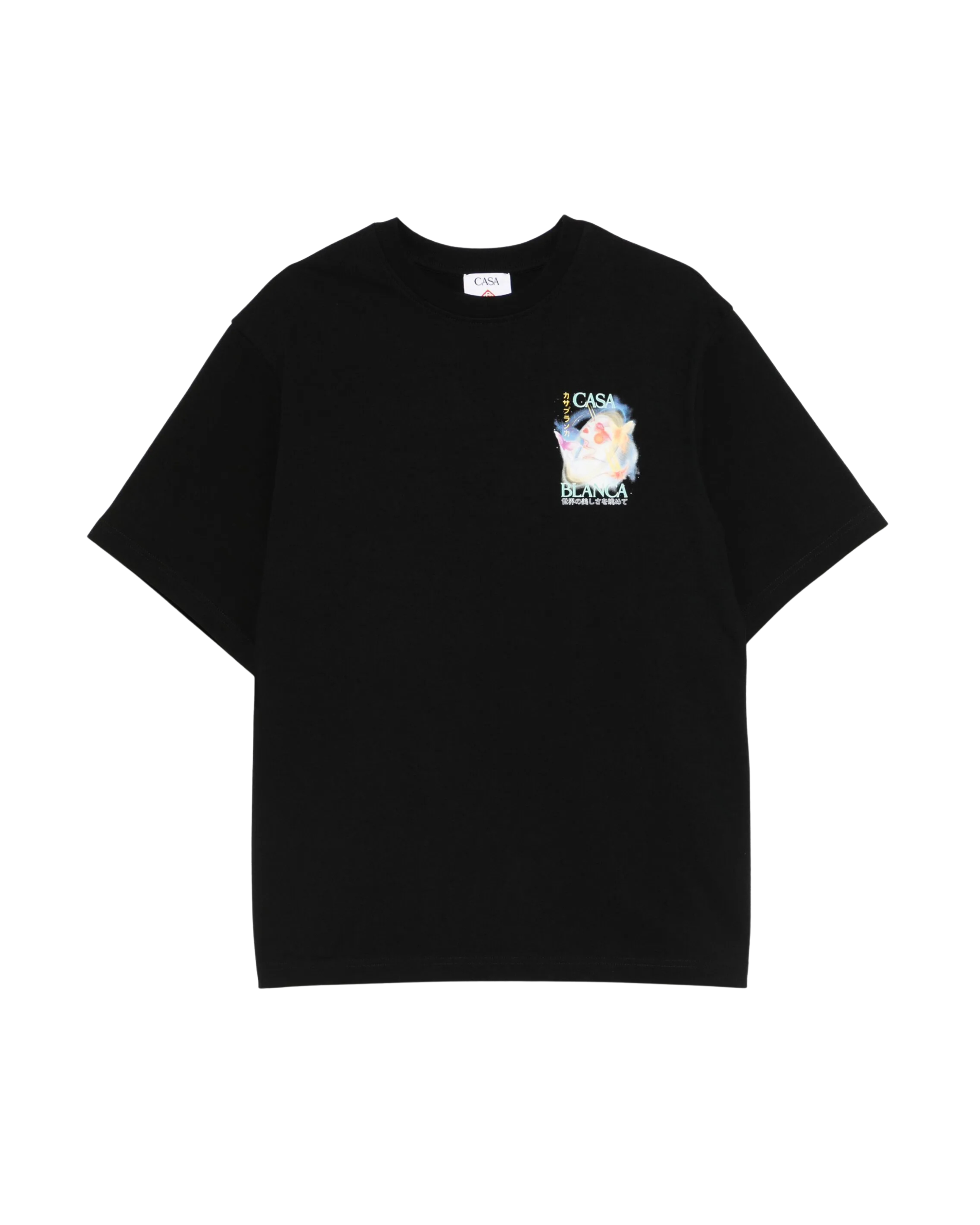 Casablanca Galactic Connection Print T-shirt - "Black"