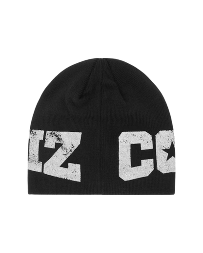 Corteiz Star Skully Beanie - "Black"