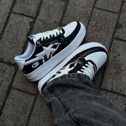 Bape Sta Low Color Block - "Shark Black"
