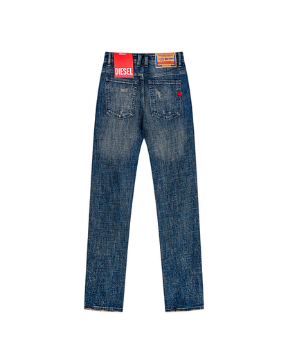 Diesel Vintage Straight Leg Denim Jeans - "Blue Wash"