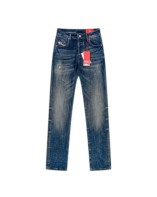 Diesel Vintage Straight Leg Denim Jeans - "Blue Wash"