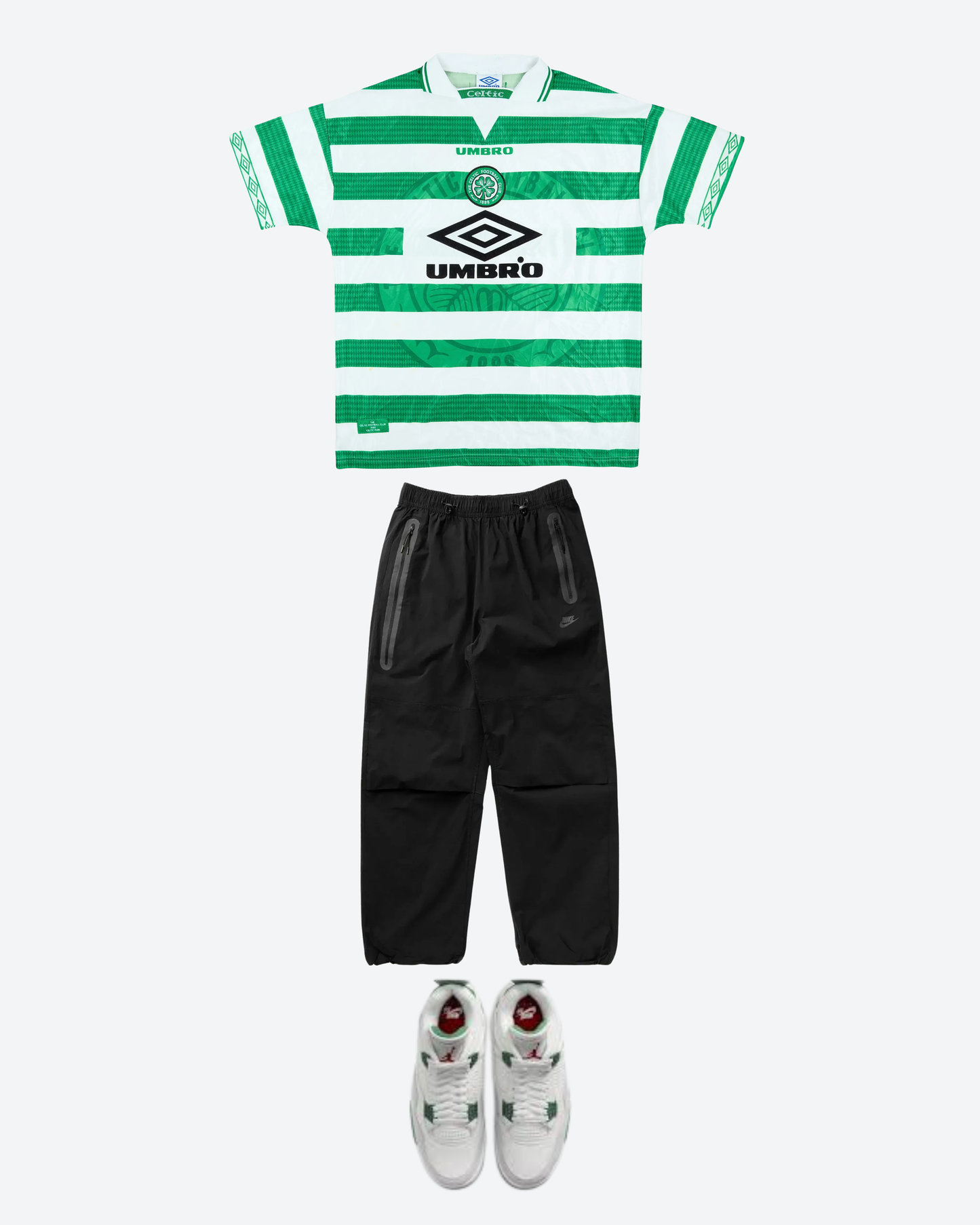 Celtic FC 1998/99 Home Retro Football Shirt