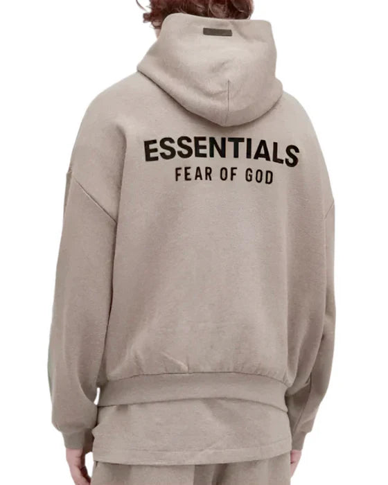 Fear of God Essentials Fleece Hoodie - "Heather Grey"