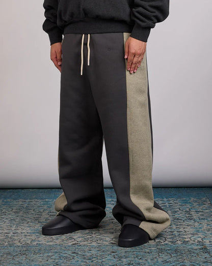 Fear Of God Essentials Panelled Lounge Pant - "Iron Grey/ Seal Heather"