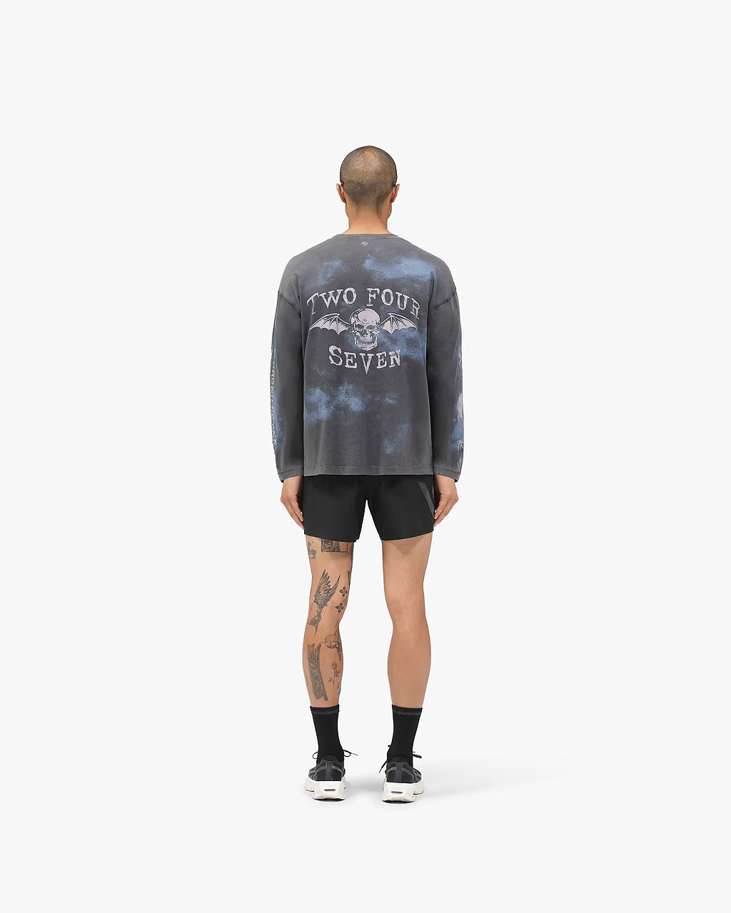 Represent 247 x Avenged Sevenfold Nightmare Long Sleeve T-Shirt - "Aged Black"