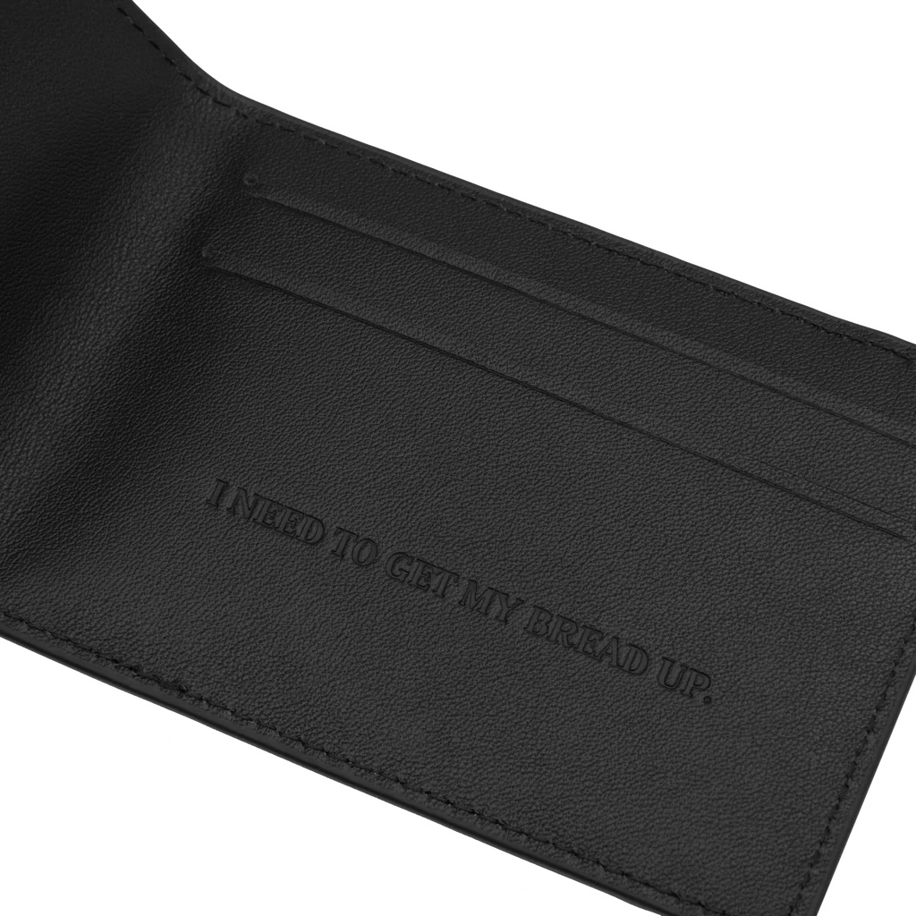 Corteiz Island Leather Card Holder - "Black"