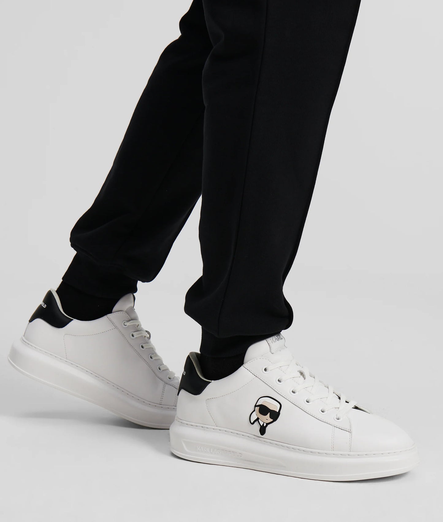 Karl Lagerfeld Ikonik Karl Sneaker - "White"