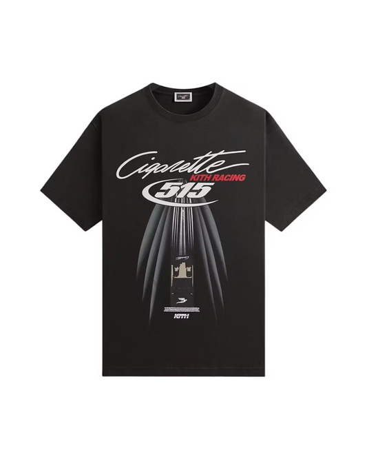Kith Cigarette Racing 515 Vintage Tee - "Black"