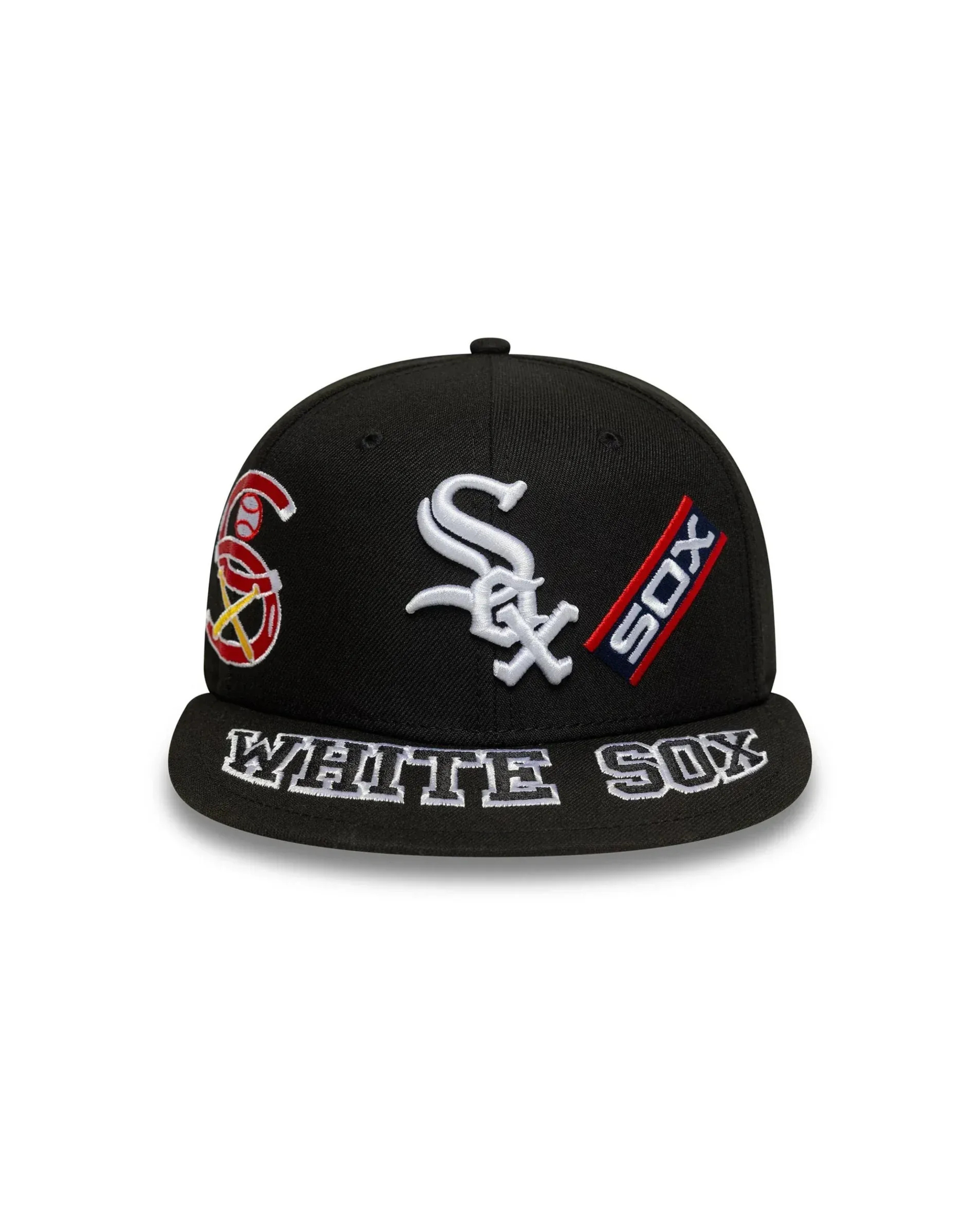 New Era Chicago White Sox MLB All Over 59FIFTY Fitted Cap - "Black"
