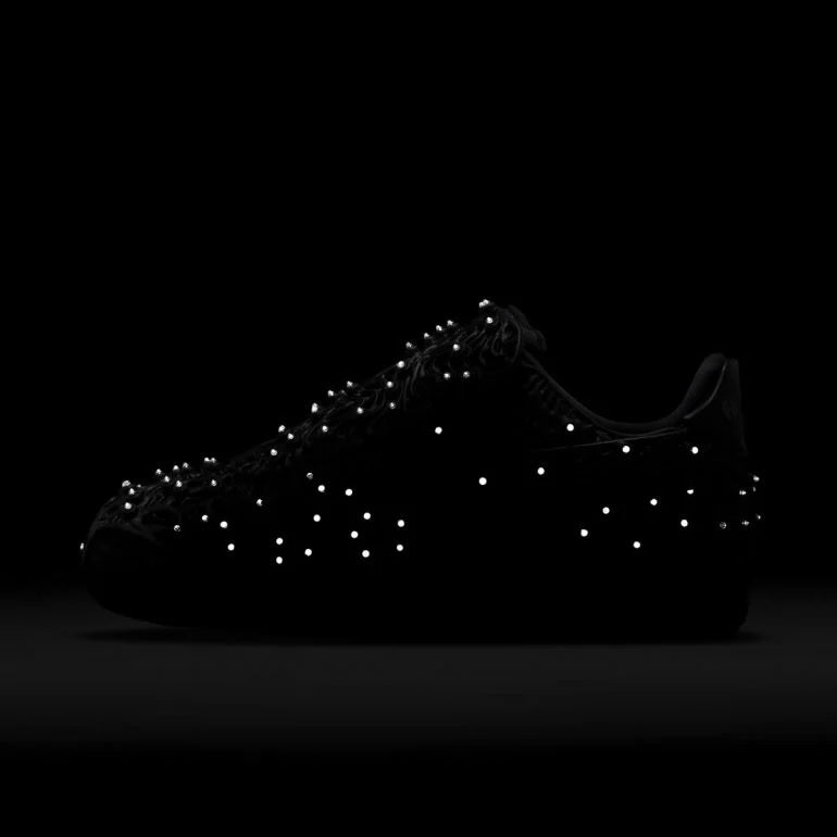 Nike x Swarovski Air Force 1 LXX - "Black"