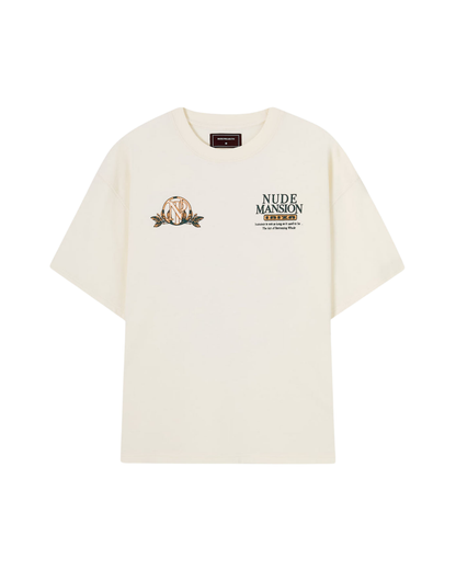 Nude Project Camiseta Mansion Blanco - "Cream"