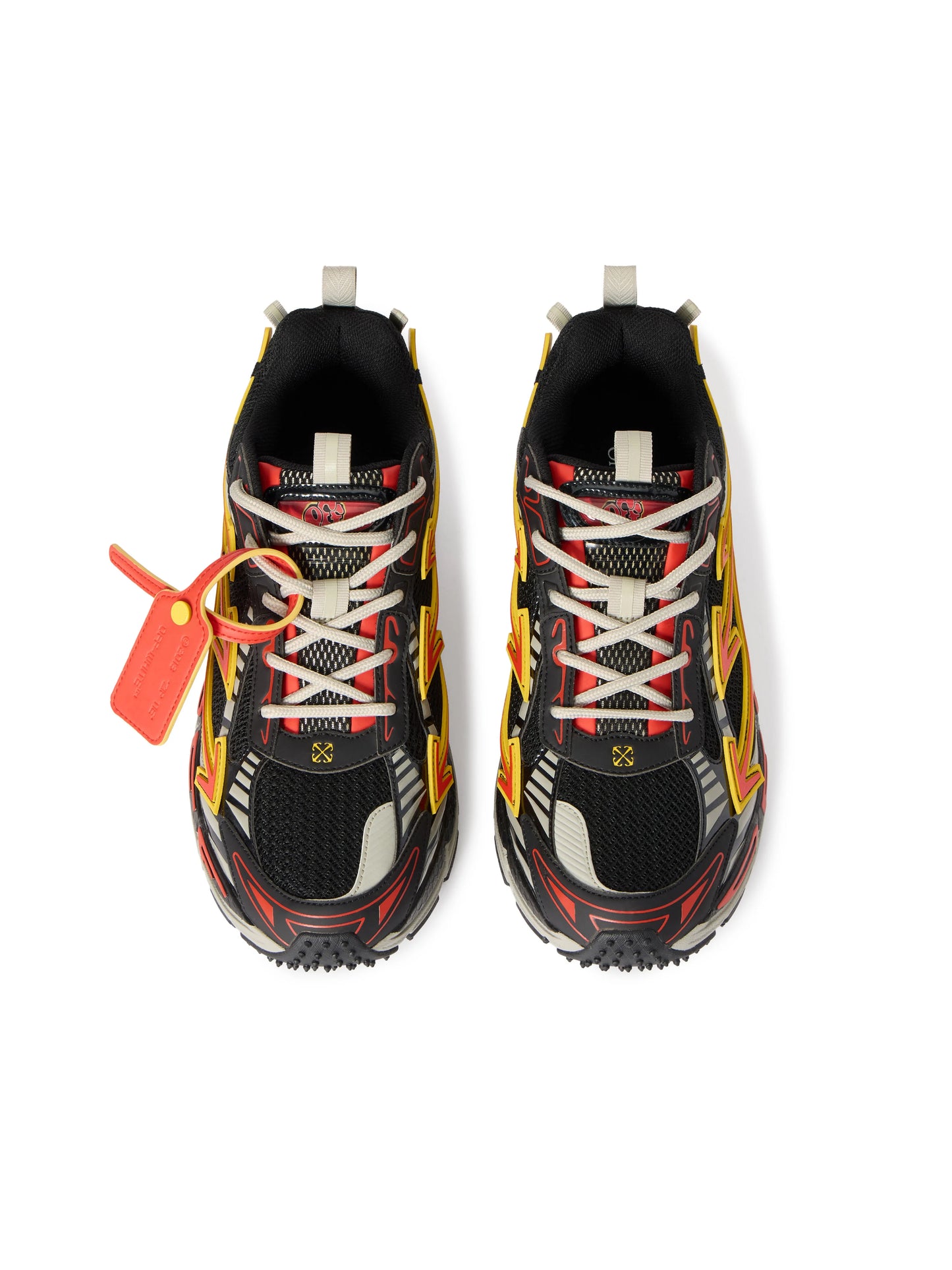 Off-White Be Right Back - "Black/Coral Red"