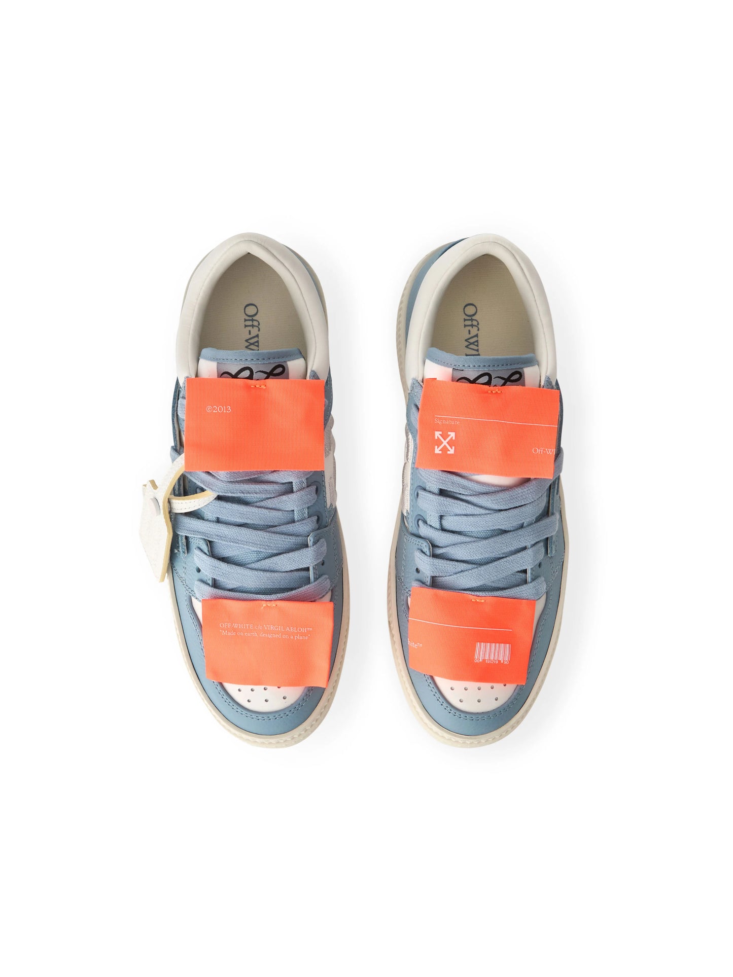 Off-White Low Top 3.0 Off Court - "White/Vintage Blue"