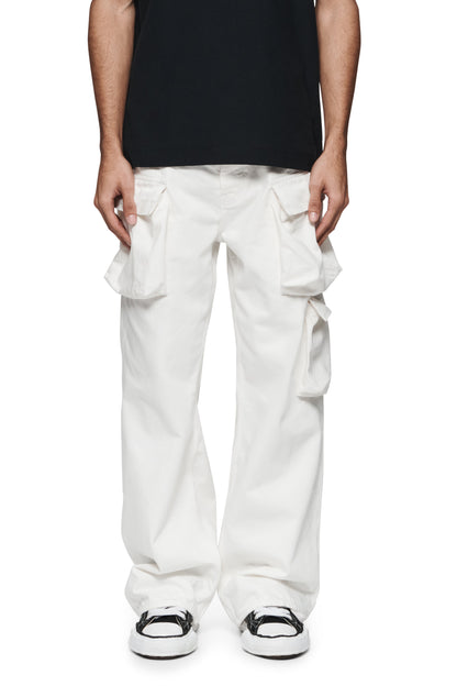 Purple P018 Triple Pocket Cargo Pants