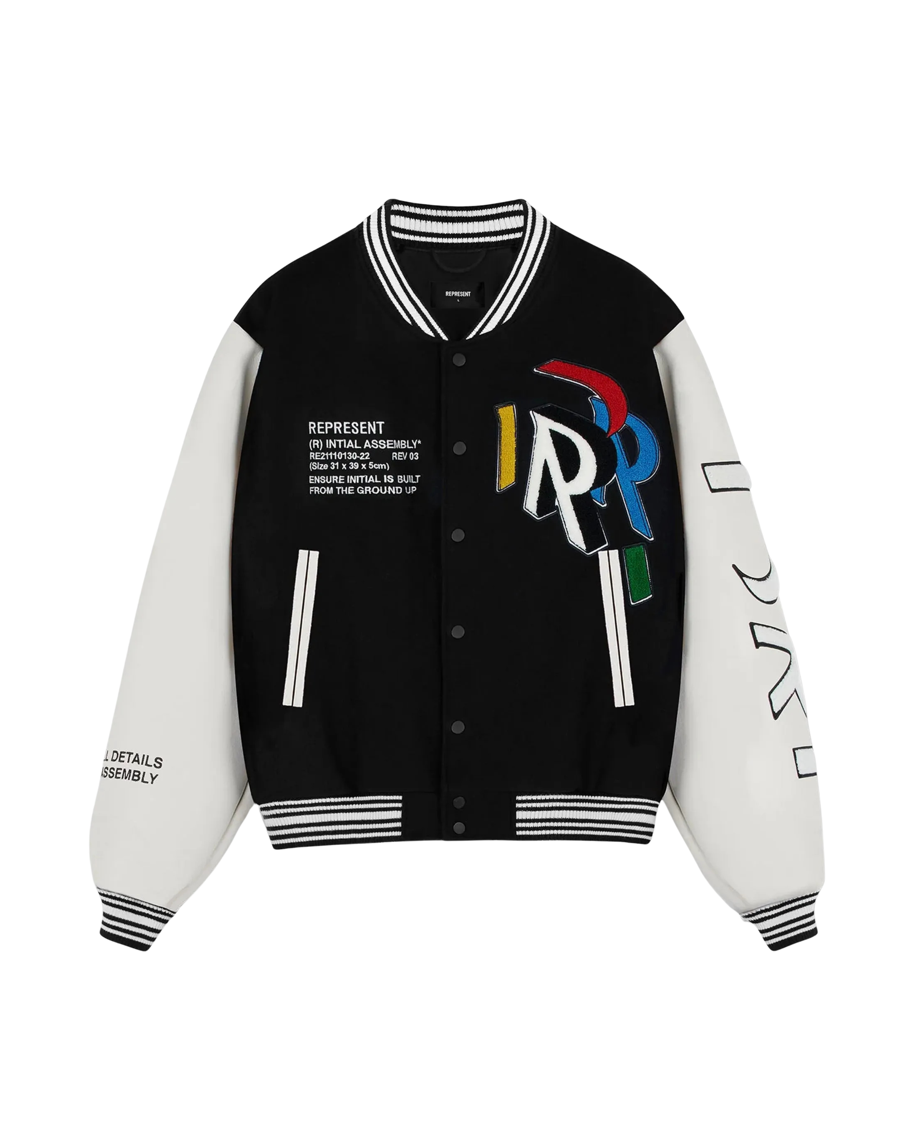 Represent Initial Varsity Jacket - 