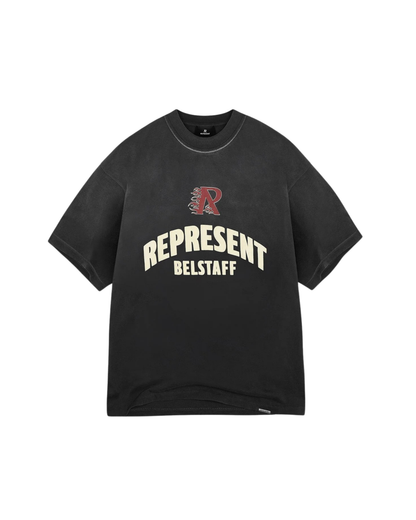 Represent X Belstaff Flame Phoenix T-Shirt -"Shadow"