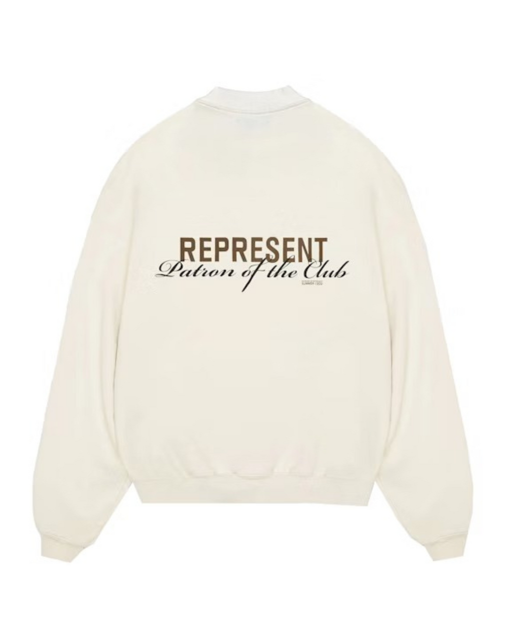 Represent Patron Of The Club Sweater - "Cream"