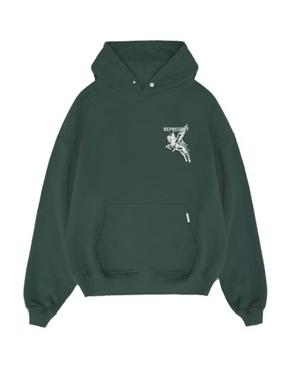 Represent Mascot Hoodie - "Forest Green"