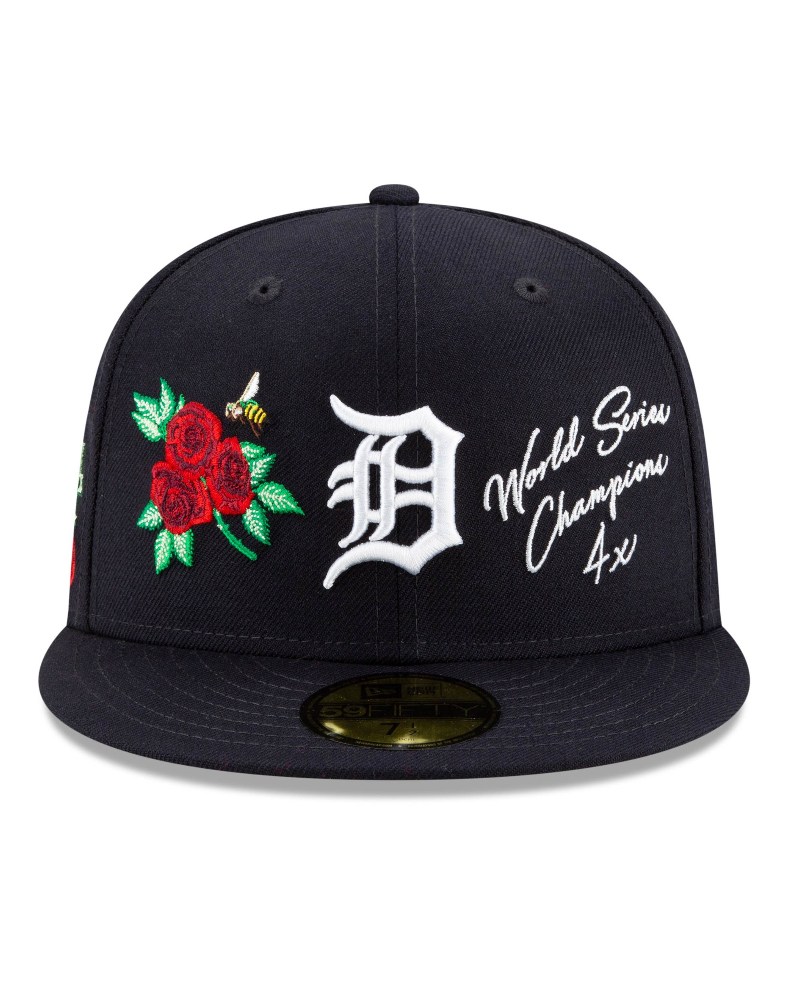 Detroit Tigers 4x MLB World Series Champions 59FIFTY Fitted Hat