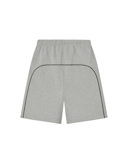 Fear of God Essentials Shorts with Piping - "Concrete Heather / Black"