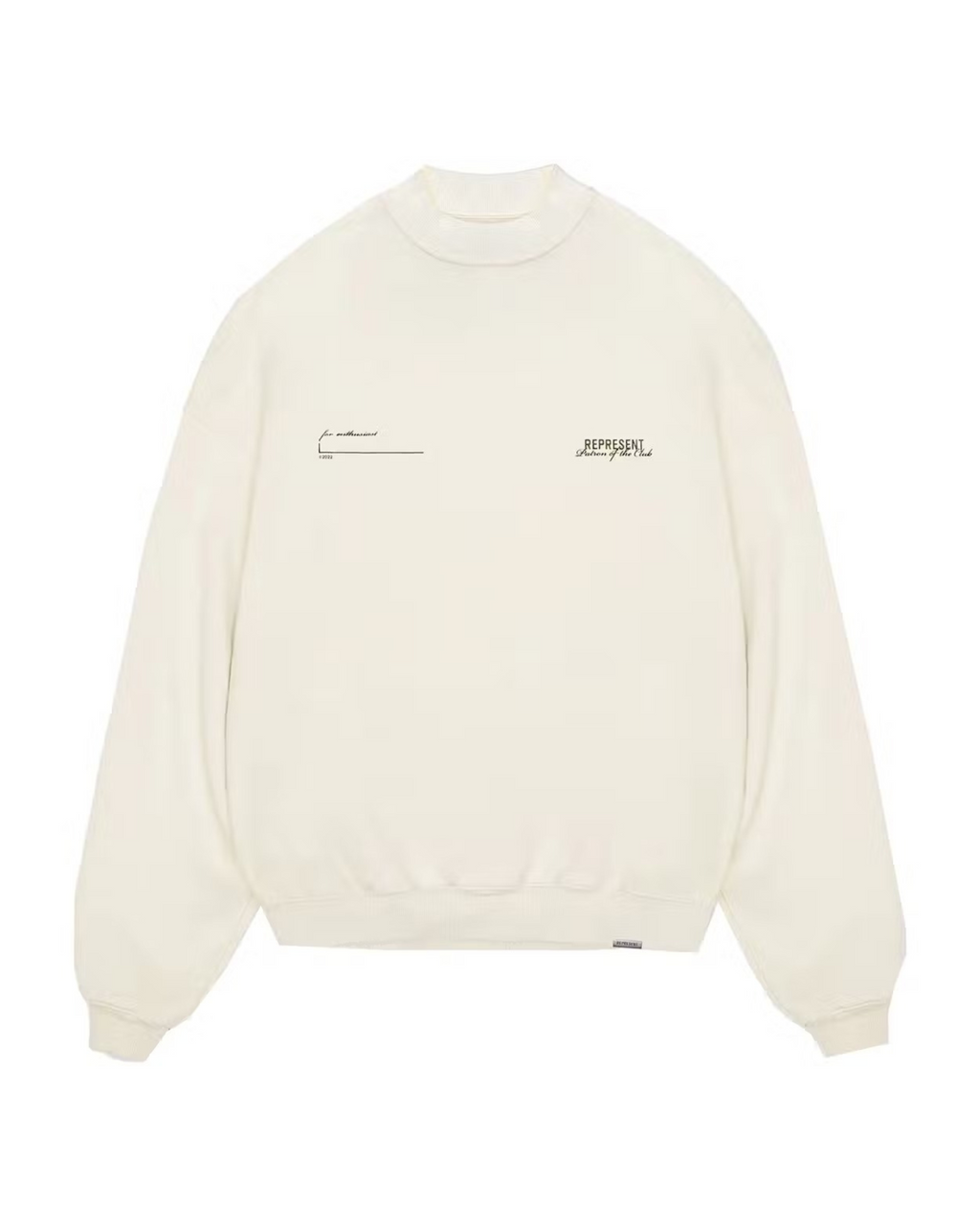 Represent Patron Of The Club Sweater - "Cream"