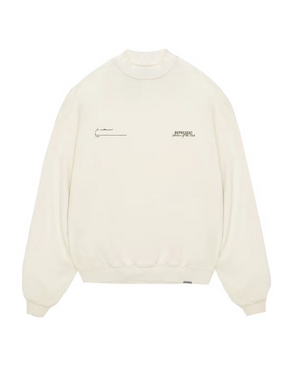 Represent Patron Of The Club Sweater - "Cream"