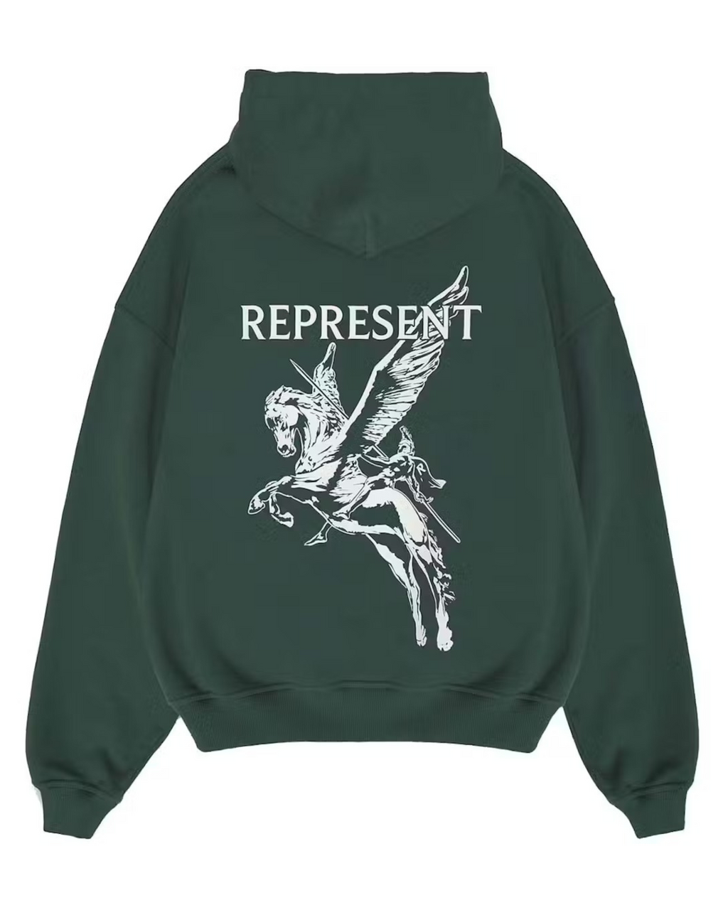 Represent Mascot Hoodie - "Forest Green"
