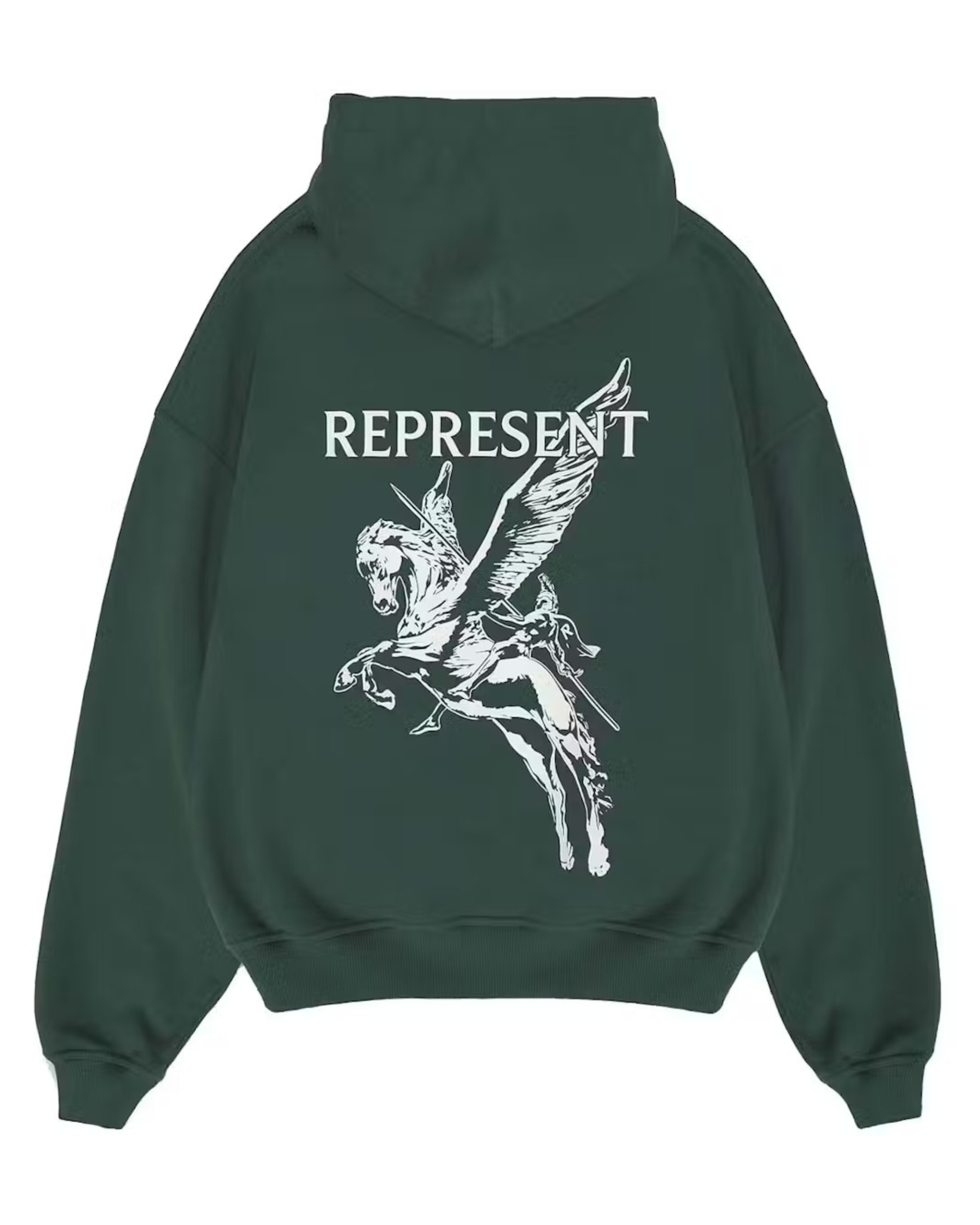 Represent Mascot Hoodie - "Forest Green"