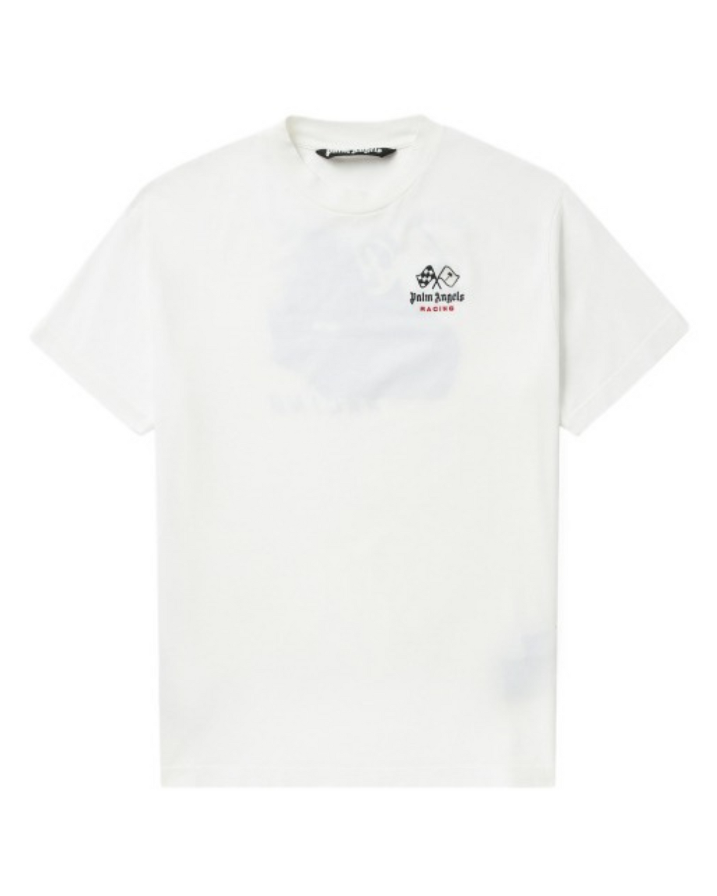 Palm Angels Racing Graphic T-shirt - "White"