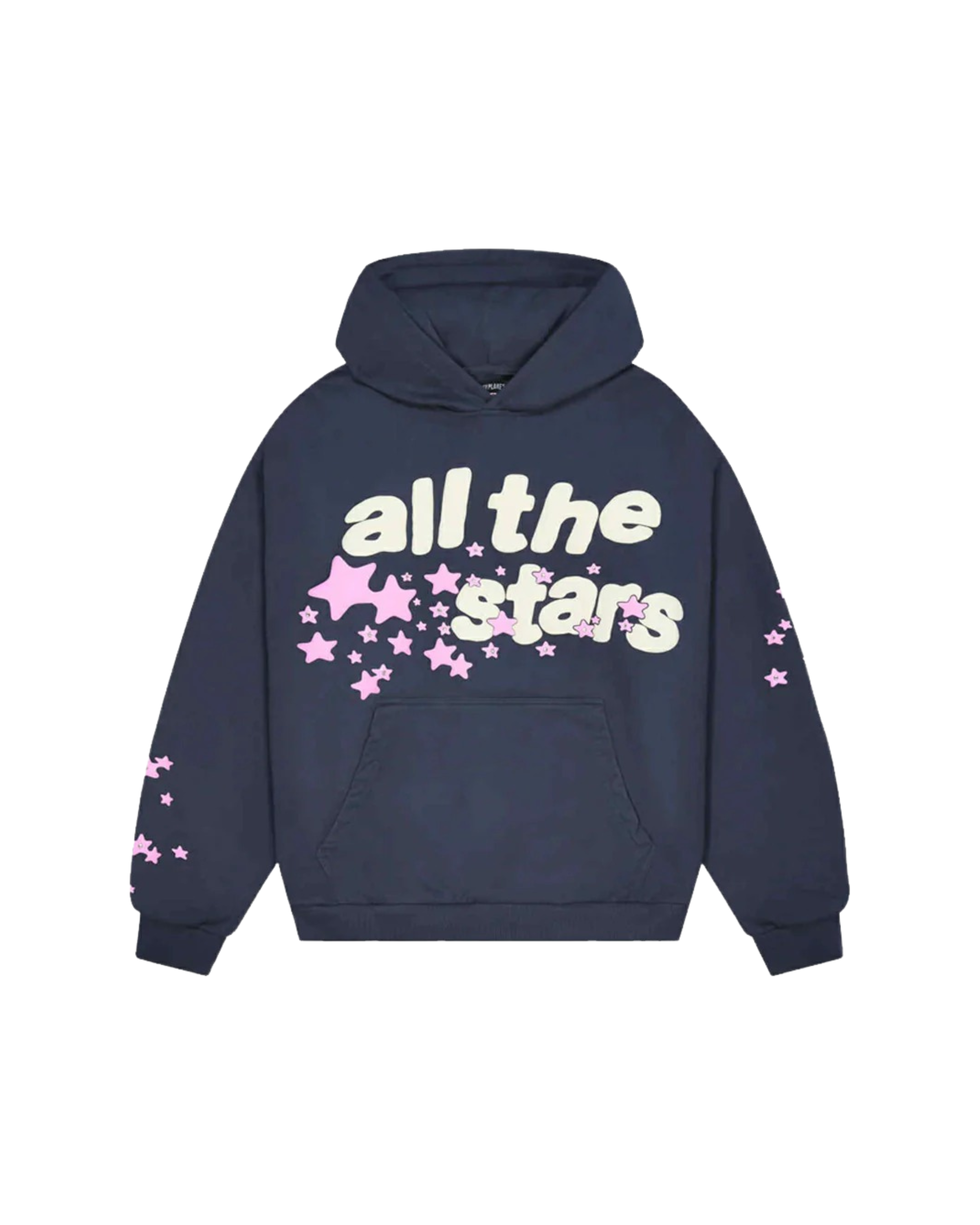Broken Planet All The Stars Hoodie - "Deep Navy / Pink"