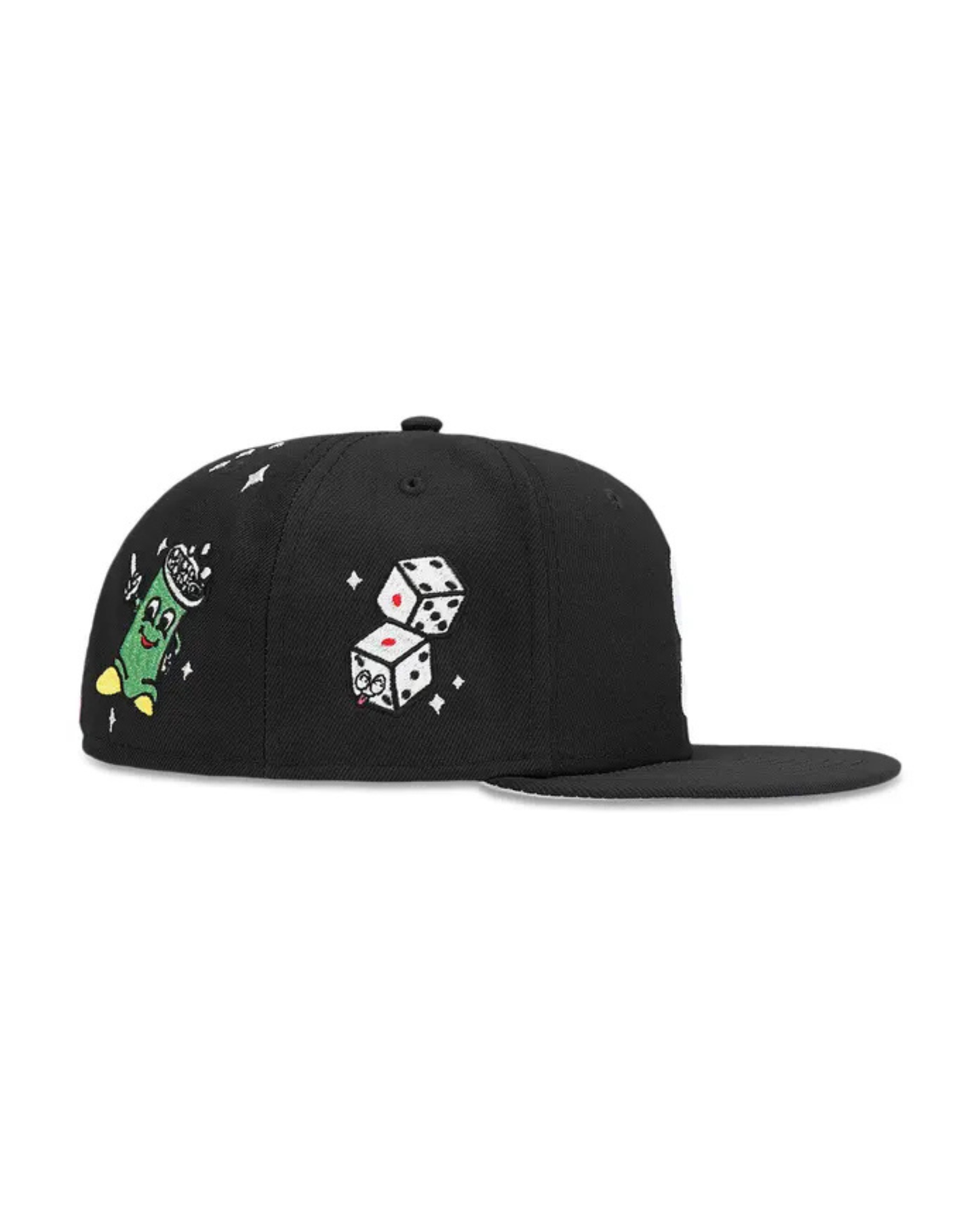 Supreme Characters S Logo Fitted Cap - "Black"