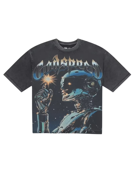 Godspeed Sputnik Moment T-shirt - "Grey"