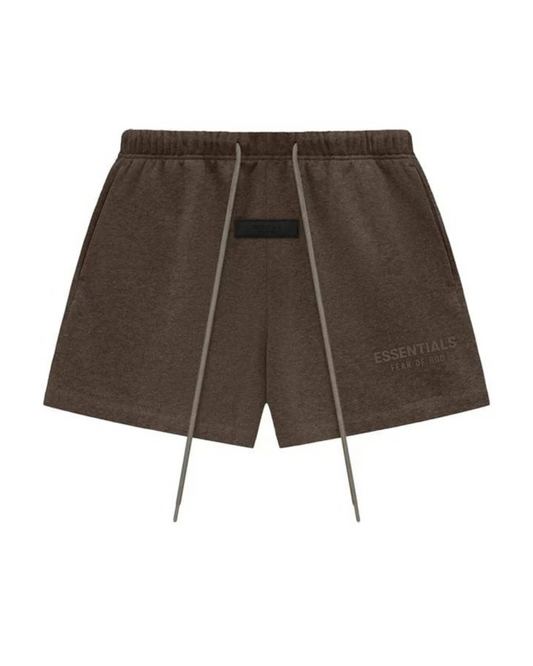 Fear of God Essentials Core Collection Sweatshort - "Heather Wood"