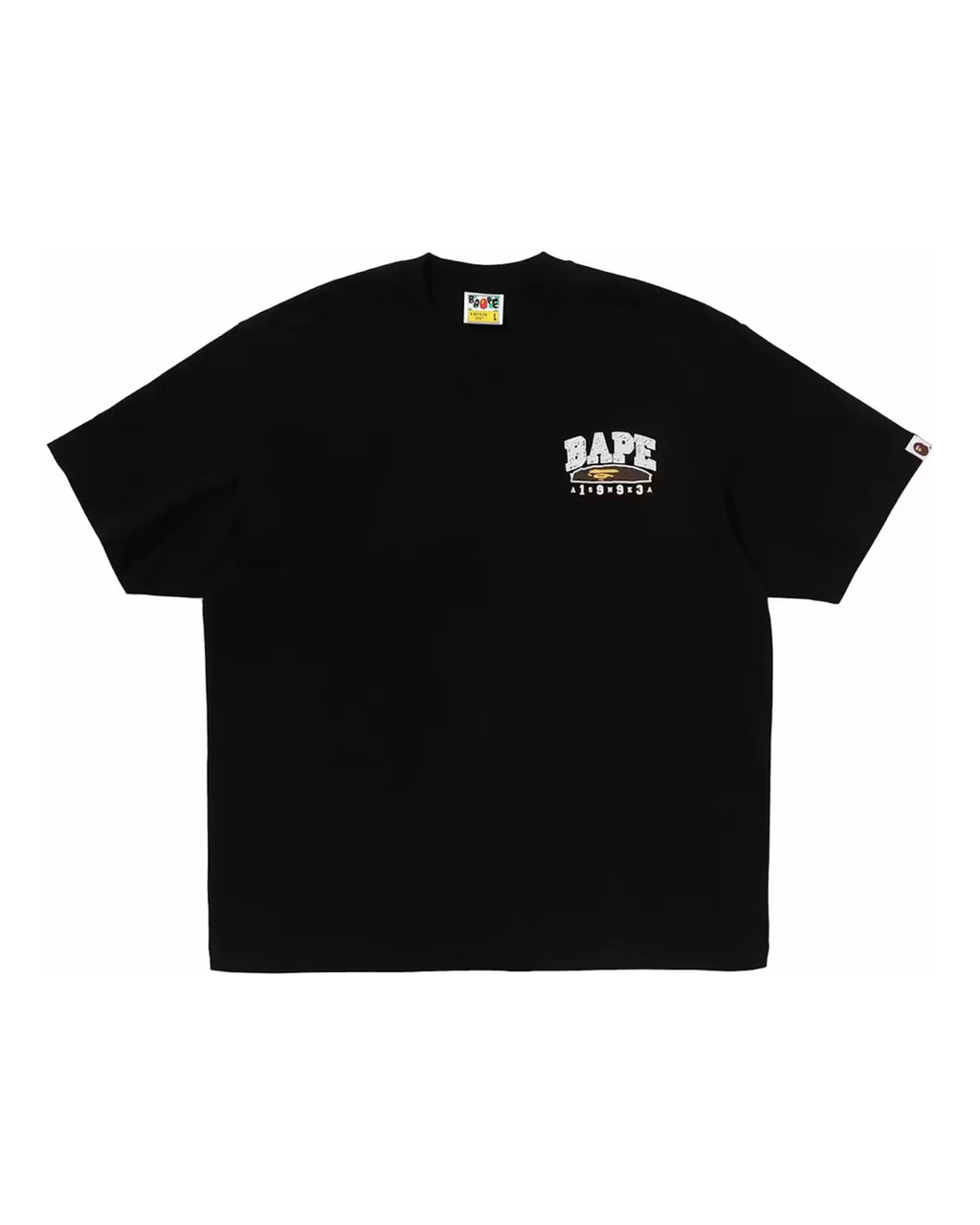 Bape Hand Draw Bape Relaxed Fit Tee - "Black"