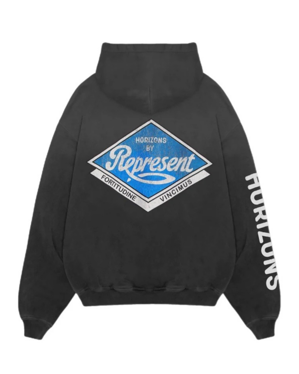 Represent Classic Parts Hoodie - "Aged Black"